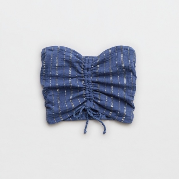 NWT Aerie Pool to Party Cinched Tube Top - Picture 3 of 12